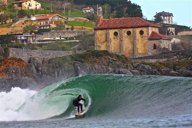Mundaka Bihotzean Con Parking Gratuito Lejlighed Eksteriør billede
